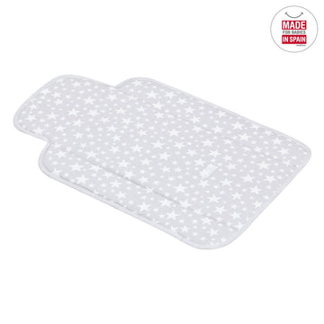 CAMBIADOR DE VIAJE 60x40x1 CM STAR GRIS