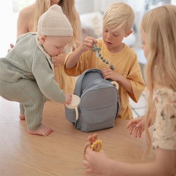 MOCHILA NIÑO/A MUSHIE SOLID TRADEWINDS 9x21x28 CM