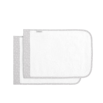 JUEGO 2 TOALLAS ARDI GRIS 25x35x1 CM