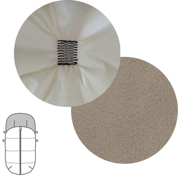 SACO SILLA UNIVERSAL NEW BARBOUR CRUDO 45x98x3 CM