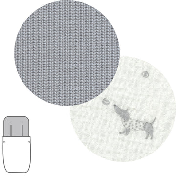 SACO SILLA TOKYO UNIVERSAL PUPPY GRIS 43x92x5 CM