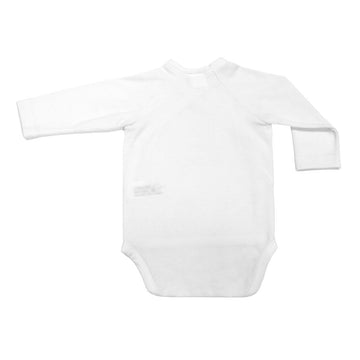 BODY RECIEN NACIDO M.LARGA T.0 TENCEL BLANCO