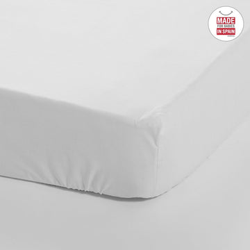 SABANA BAJERA AJUST. (CUNA 70) 70x140x19 CM LISO E BLANCO