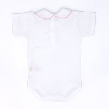 BODY CON CUELLO M.CORTA I. T.12 0703 CROQUET ROSA