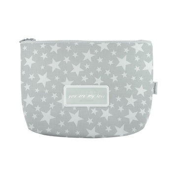 BOLSA ASEO STAR GRIS 6x28x20 CM