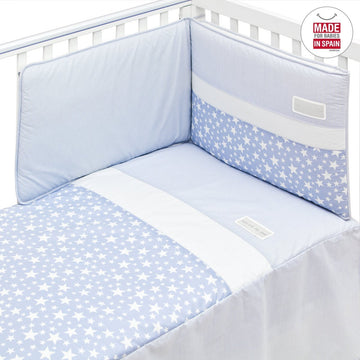 JGO COLCHA I/V+PROT. (CUNA 70) 70x140 CM STAR CELESTE
