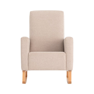 SILLON DE LACTANCIA LISO E BEIGE 70x70x104 CM