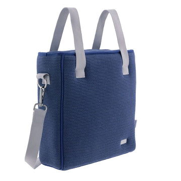 BOLSO PANIER LONDON AZUL 10x34x33 CM