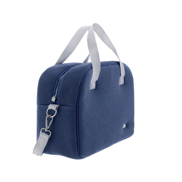 BOLSO MATERNAL PROME LONDON AZUL 18x41x31 CM