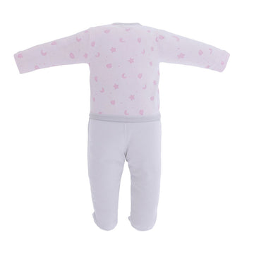 JGO.JUBON CRUZADO + POLAINA T.1 729,1 TEDDY ROSA