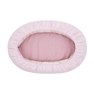 CUNA NIDO BEBE VICHY10 55x90x15 CM ROSA