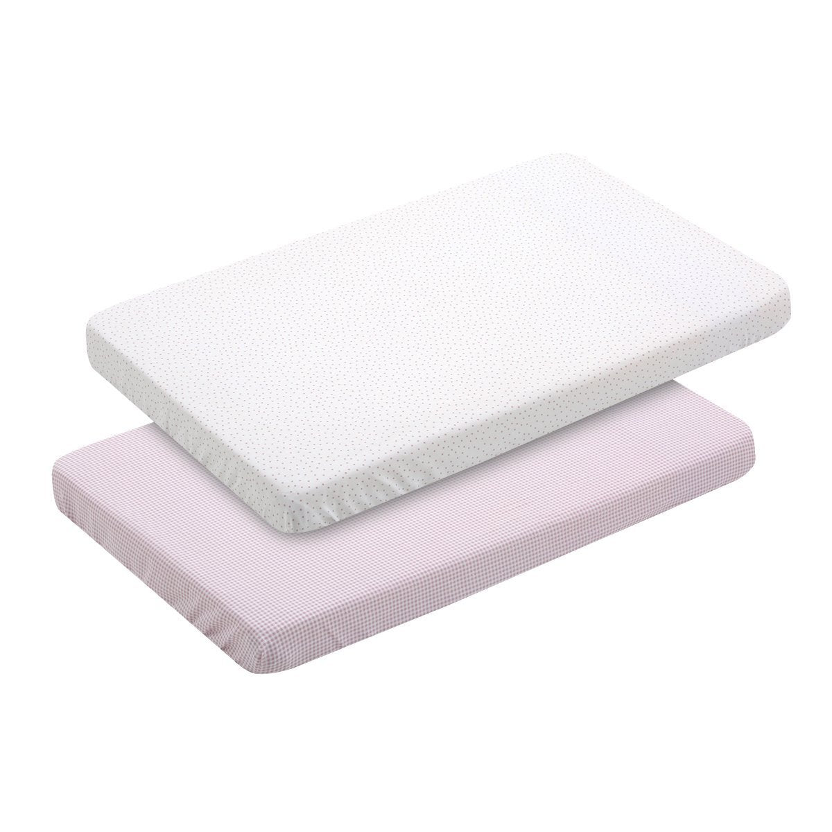 BAJERA MINICUNA PACK 2 UDS. 50x82x10 CM VICHY10 ROSA