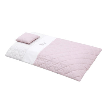 JGO 2 PCS.F.NORDICA CUNA 70 ESSENTIA ROSA 110x170x3 CM