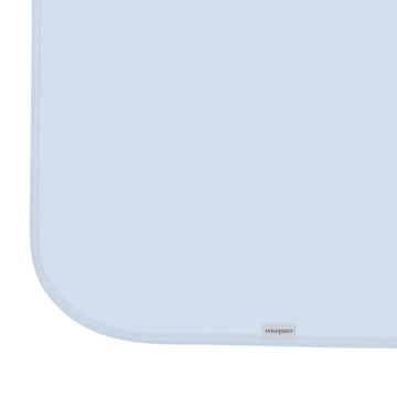MANTA ALGODÓN 80x80 CM TENCEL CELESTE