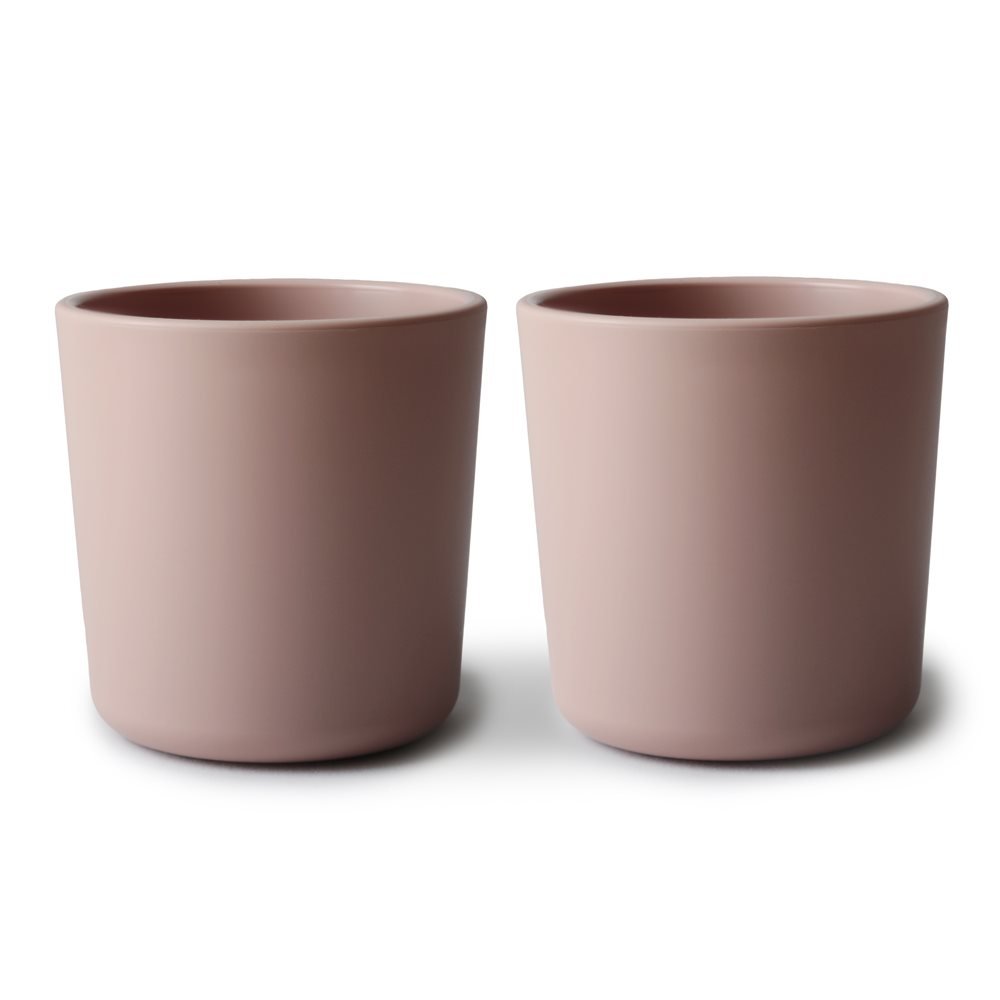 PACK DOS VASOS SOLID BLUSH 7.5x7.5x7 CM