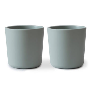 PACK DOS VASOS SOLID SAGE 7.5x7.5x7 CM