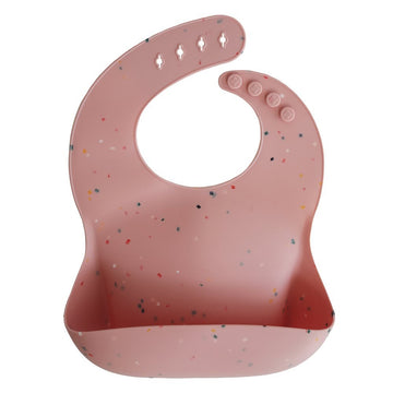 BABERO SILICONA PRINT POWDER PINK CONFETTI 26.5x3.5 CM