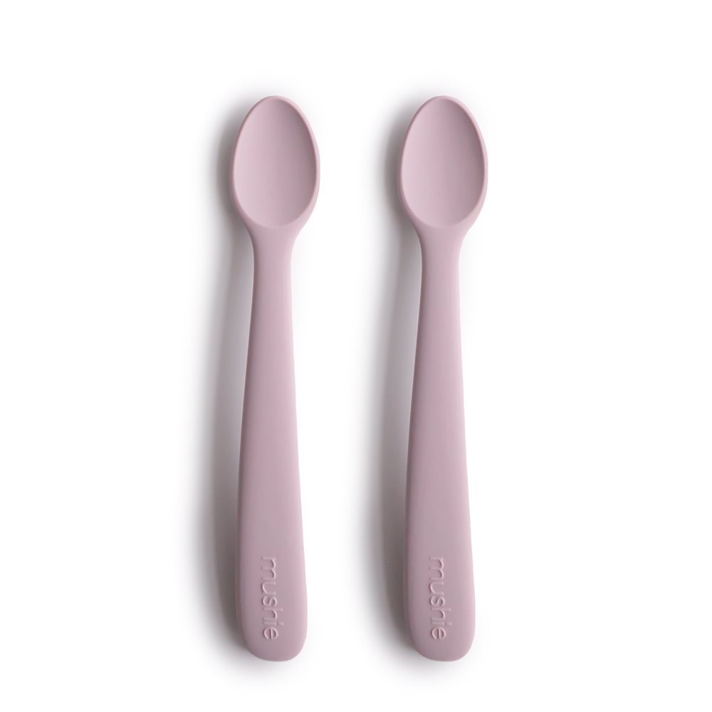 PACK DOS CUCHARAS SOLID SOFT LILAC 16x2.5x1 CM