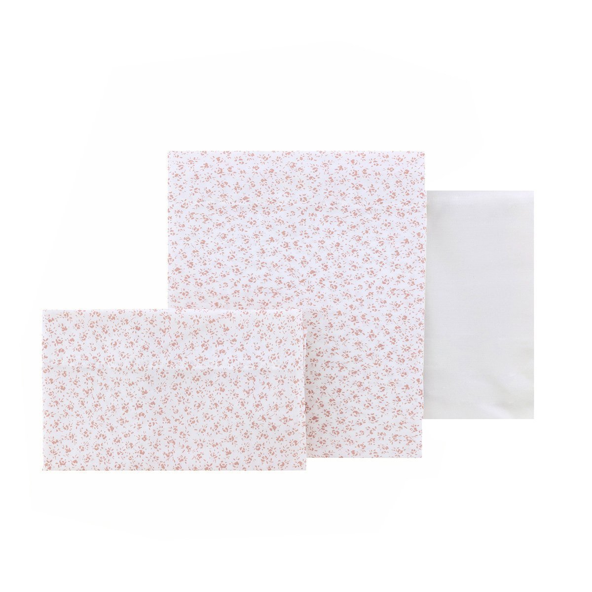 SABANA MINICUNA 3 PCS 80x120x1 CM LIBERTY ROSA