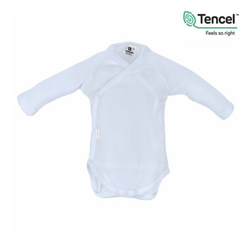 BODY RECIEN NACIDO M.LARGA T.1 TENCEL CELESTE