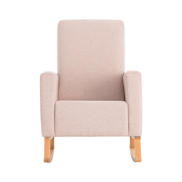 SILLON DE LACTANCIA LISO E ROSA 70x70x104 CM