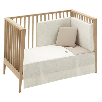 JGO 2 PCS.COLCHA I-V. CUNA 60 MAGIA BEIGE 60x120x3 CM