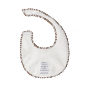 BABERO REDONDO CON VELCRO GREENY BEIGE 16x19x1 CM