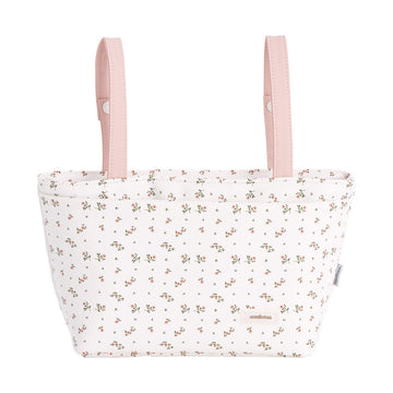 BOLSO ORGANIZADOR AURA BEIGE/FLORES 13x38x20 CM