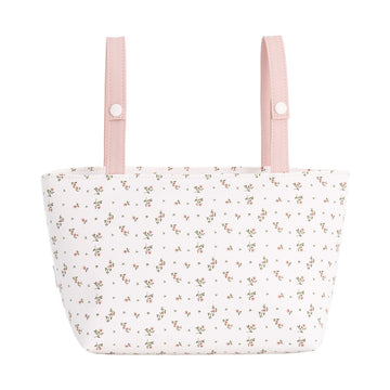 BOLSO ORGANIZADOR AURA BEIGE/FLORES 13x38x20 CM