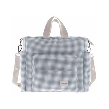 BOLSO MATERNAL PACK MINI WINDSORD GRIS 16x43x37 CM