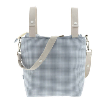 BOLSO TALEGA MINI WINDSORD GRIS 12x40x35 CM