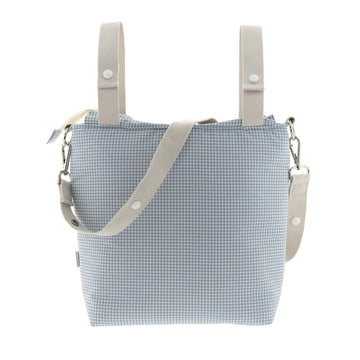 BOLSO TALEGA MINI WINDSORD GRIS 12x40x35 CM