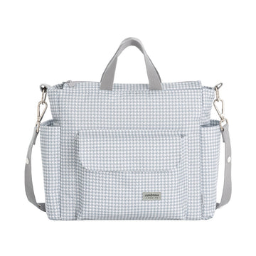 BOLSO MATERNAL PACK WINDSORD GRIS 16x43x37 CM