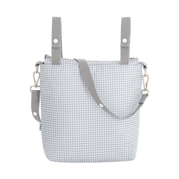 BOLSO TALEGA WINDSORD GRIS 12x40x35 CM