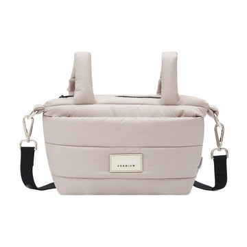 BOLSO ORGANIZADOR URBAN BEIGE 13x38x20 CM