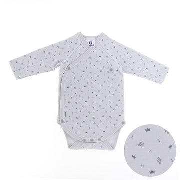 BODY RECIEN NACIDO M.LARGA T.0 442,1 GRIS