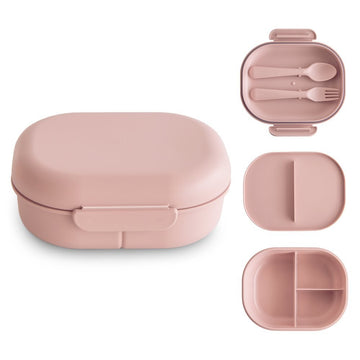 CAJA DE ALMUERZO SOLID BLUSH 7x18.5x16 CM