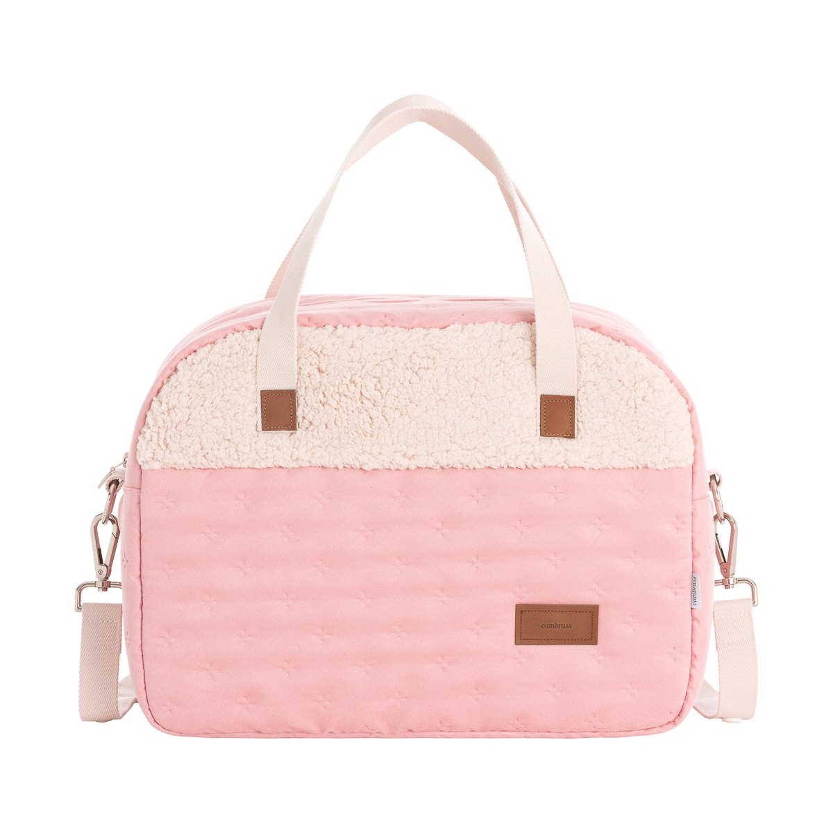 BOLSO MATERNAL PROME SOFT WINTER ROSA 18x41x31 CM