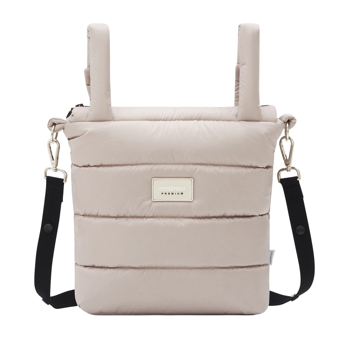 BOLSO TALEGA URBAN BEIGE 12x40x35 CM