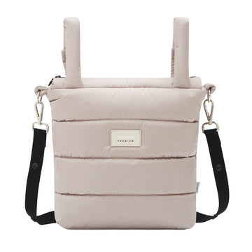 BOLSO TALEGA URBAN BEIGE 12x40x35 CM