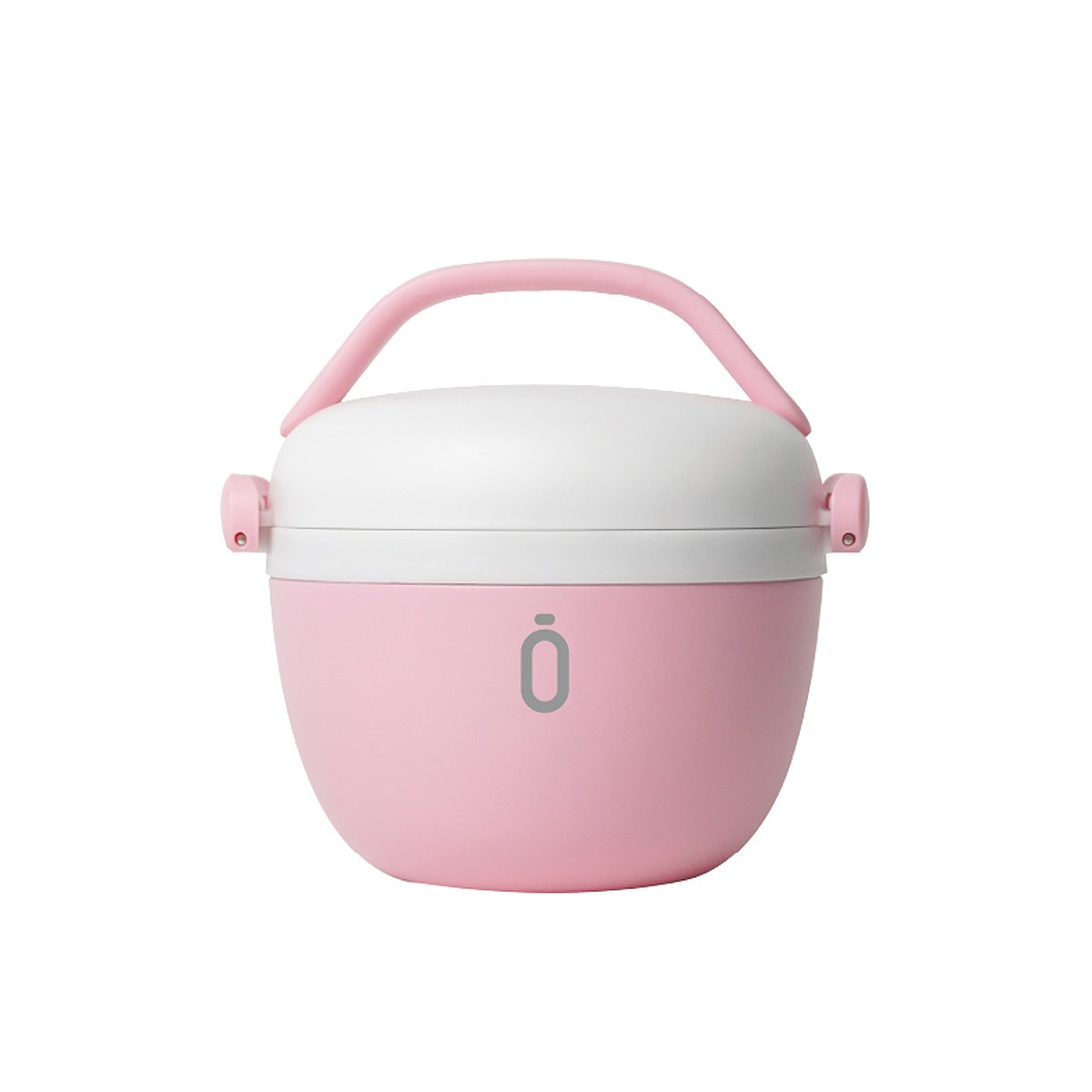 TERMO LUNCH BOX 560 ml-16x14x16 PLAIN BCO/ROSA