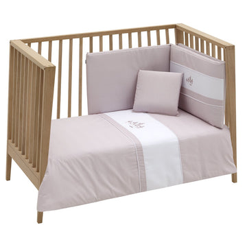 JGO 2 PCS.F.NORDICA CUNA 70 MINI WINDSORD ROSA 110x170x3 CM