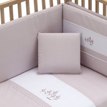 JGO 2 PCS.F.NORDICA CUNA 70 MINI WINDSORD ROSA 110x170x3 CM
