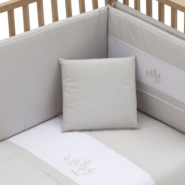 JGO 2 PCS.F.NORDICA CUNA 60 MINI WINDSORD CRUDO 100x140x3 CM