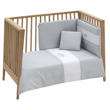 JGO 2 PCS.F.NORDICA CUNA 70 MINI WINDSORD GRIS 110x170x3 CM