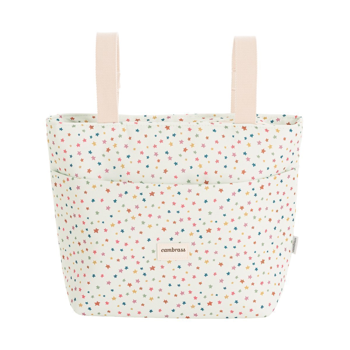 BOLSO ORGANIZADOR XL ESTRELLAS MELON 15x38x28 CM