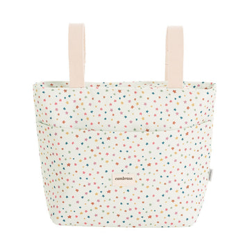 BOLSO ORGANIZADOR XL ESTRELLAS MELON 15x38x28 CM