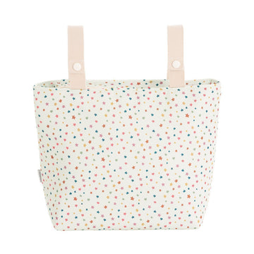 BOLSO ORGANIZADOR XL ESTRELLAS MELON 15x38x28 CM