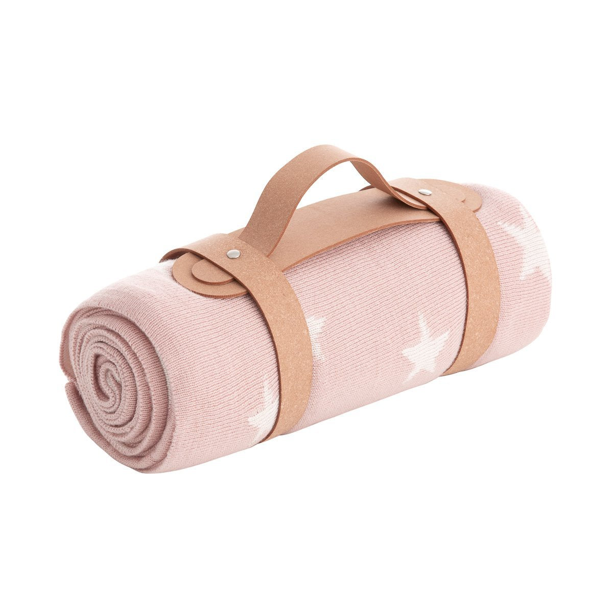 MANTA PUNTO BAMBOO 80x100x1 CM STAR ROSA