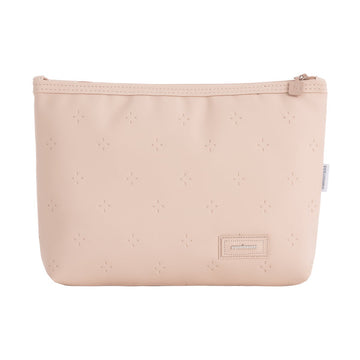 BOLSA ASEO TWIN BEIGE 6x28x20 CM